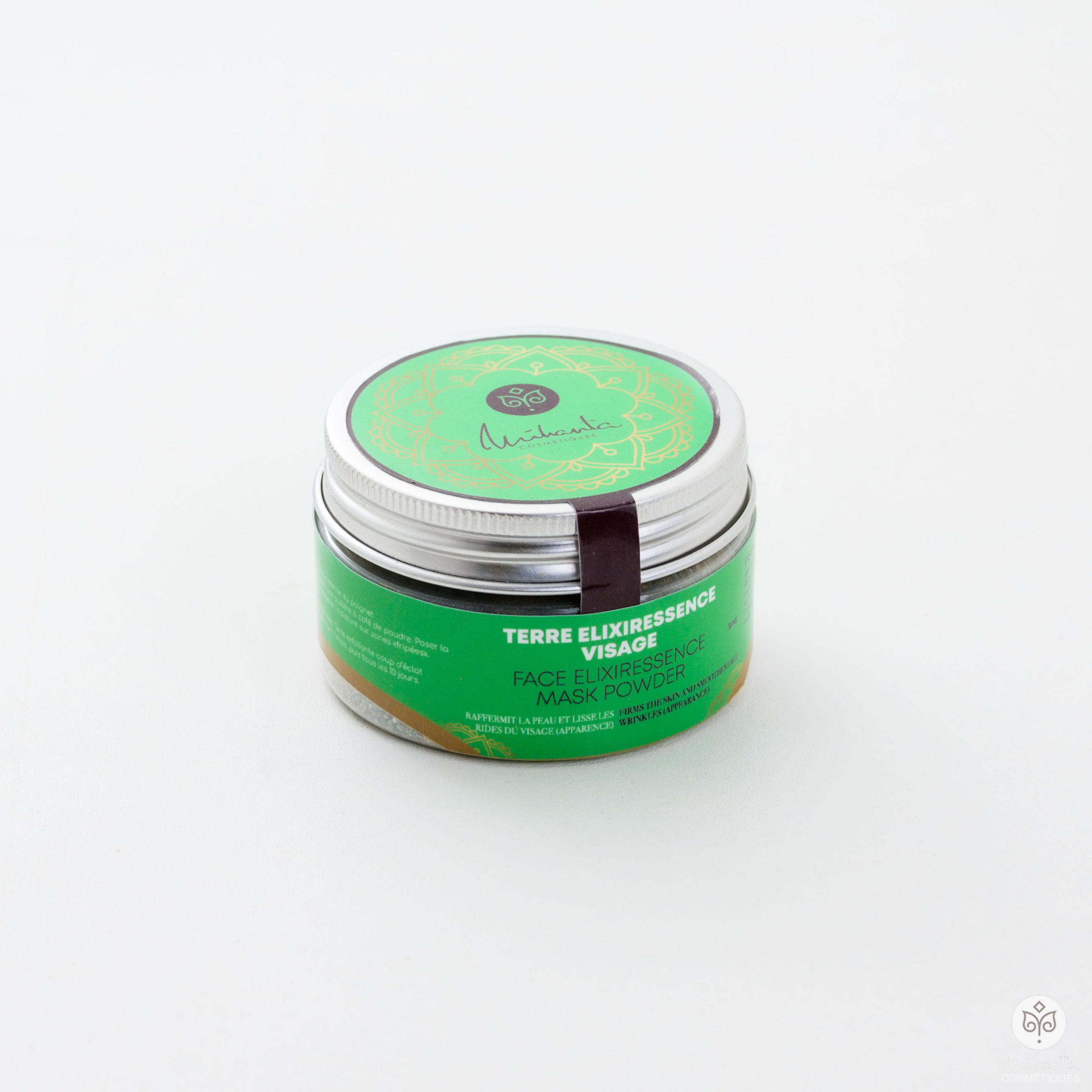 FACE ELIXIRESSENCE MASK POWDER : Firms the skin and smoothes face wrinkles (appearance). FACE ELIXIRESSENCE MASK POWDER : Firms the skin and smoothes face wrinkles (appearance).