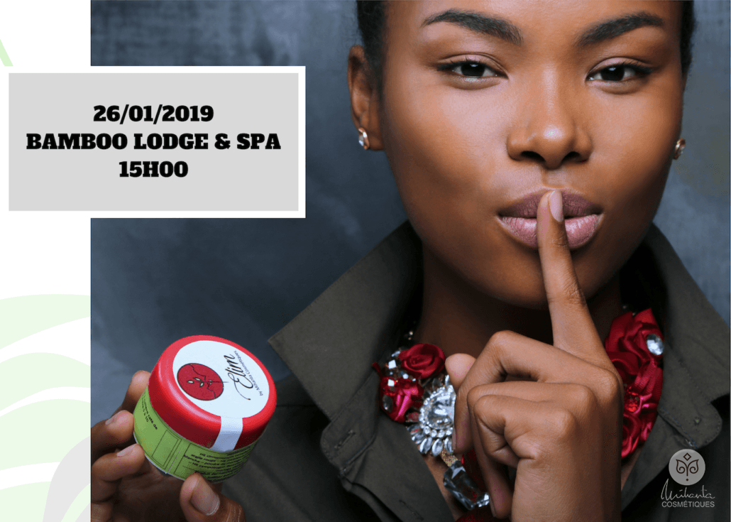 Cover invitation Lencement Officiel Elim By Mihanta Cosmetiques