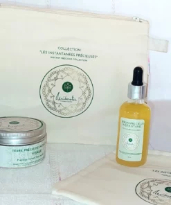 Pochette visage: Terre Instantanée Précieuse visage + Sérum Instantané Précieux